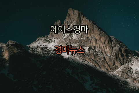 경마뉴스